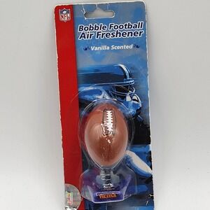 NFL Minnesota Vikings Bobble Football Vanilla Air‎ Freshener New